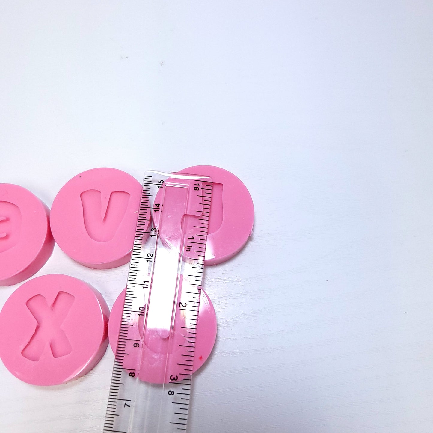 Love XOXO Donut Word Bundle Silicone Mold MS790 for Cake Resin Crafts