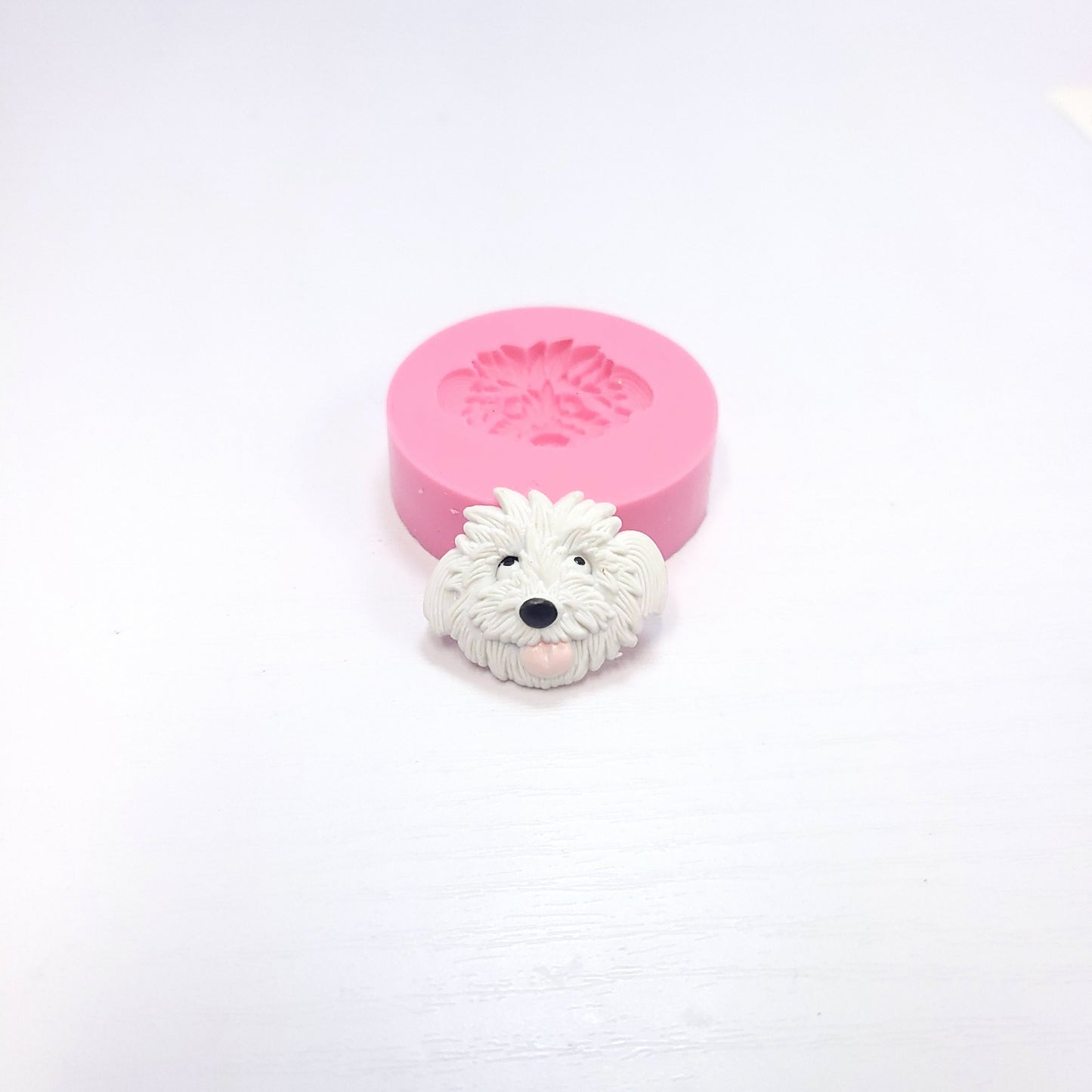 Doggies Puppy Faces Multi Project Silicone Mold for Cake Resin Clay Crafts MS827