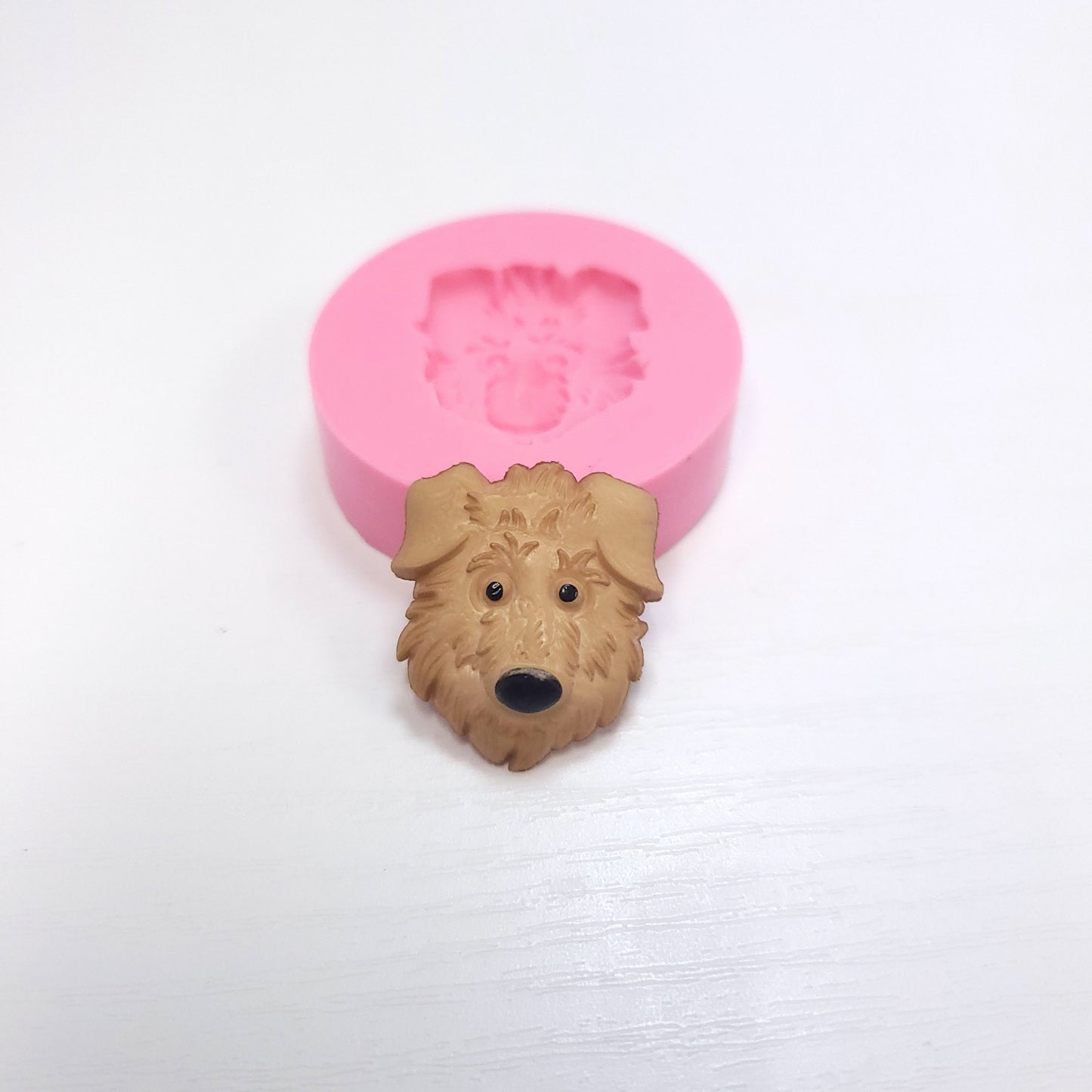 Doggies Puppy Faces Multi Project Silicone Mold for Cake Resin Clay Crafts MS827