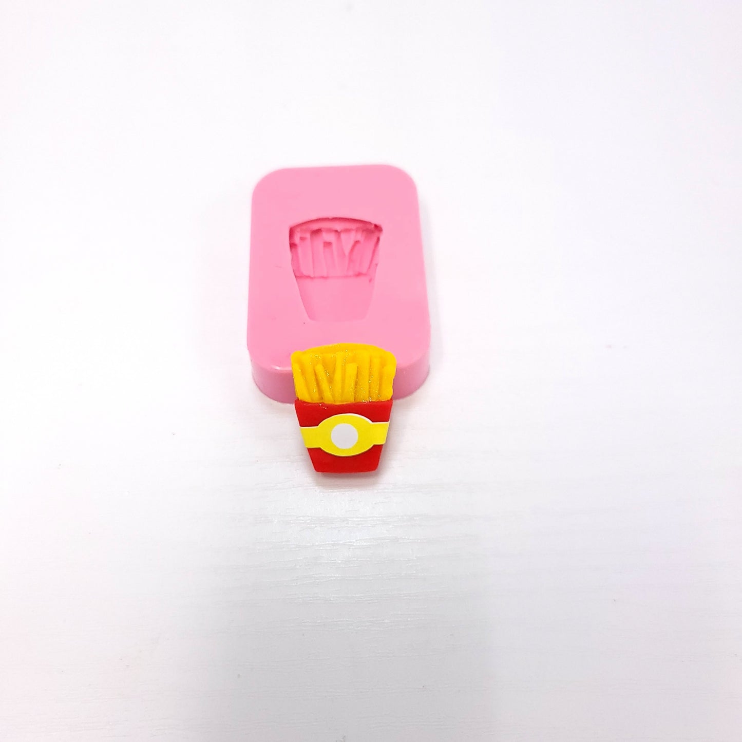 Fast Food Miniature Silicone Mold Set Burger Fries Multi Project Crafts