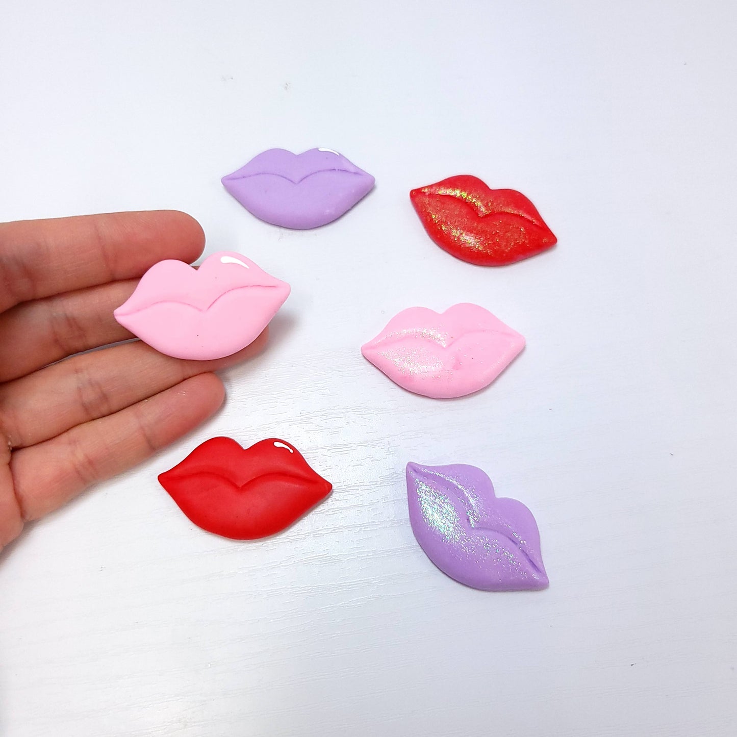 Lips Kiss Multi Project Silicone Mold MS797 for Cake Resin Clay Crafts