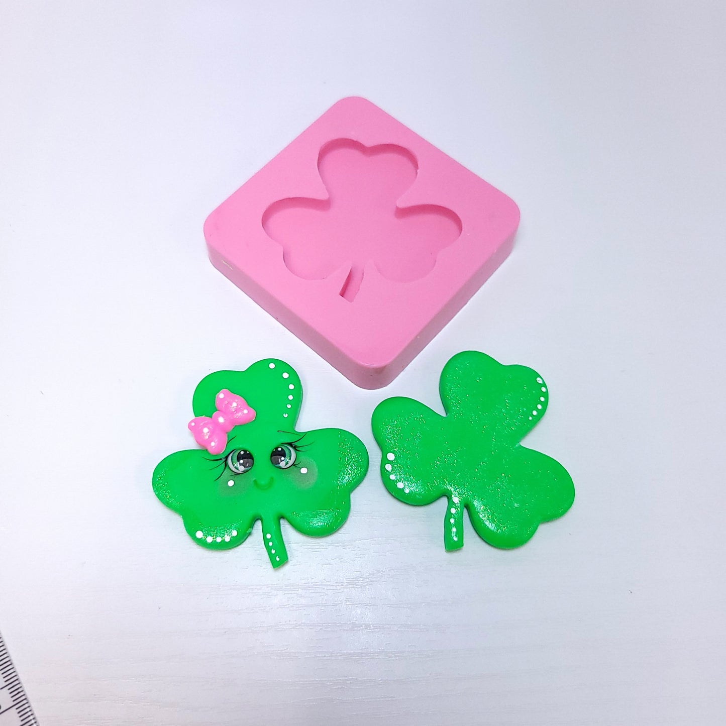 Clover St Patrick Silicone Mold for Cakes Resin Clay Miniatures MS793