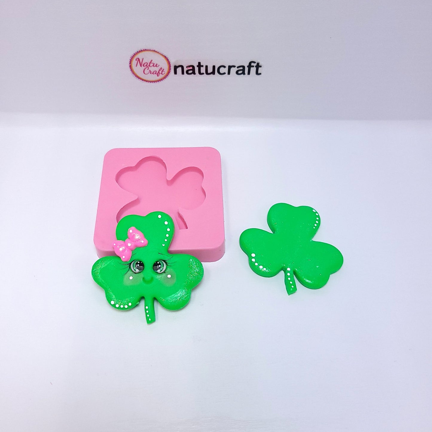 Clover St Patrick Silicone Mold for Cakes Resin Clay Miniatures MS793