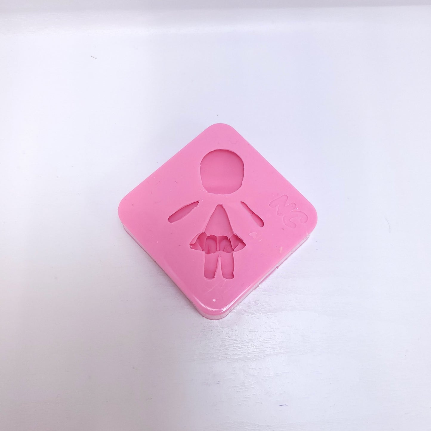 Ballerina Doll Dress Multi Project Silicone Mold for Cake Resin Clay Crafts