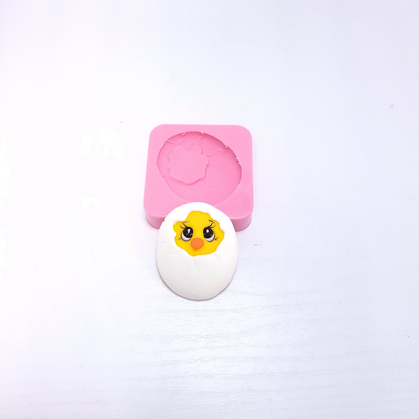 Hatching Chick Egg Miniature Silicone Mold for Cake Fondant Resin Crafts