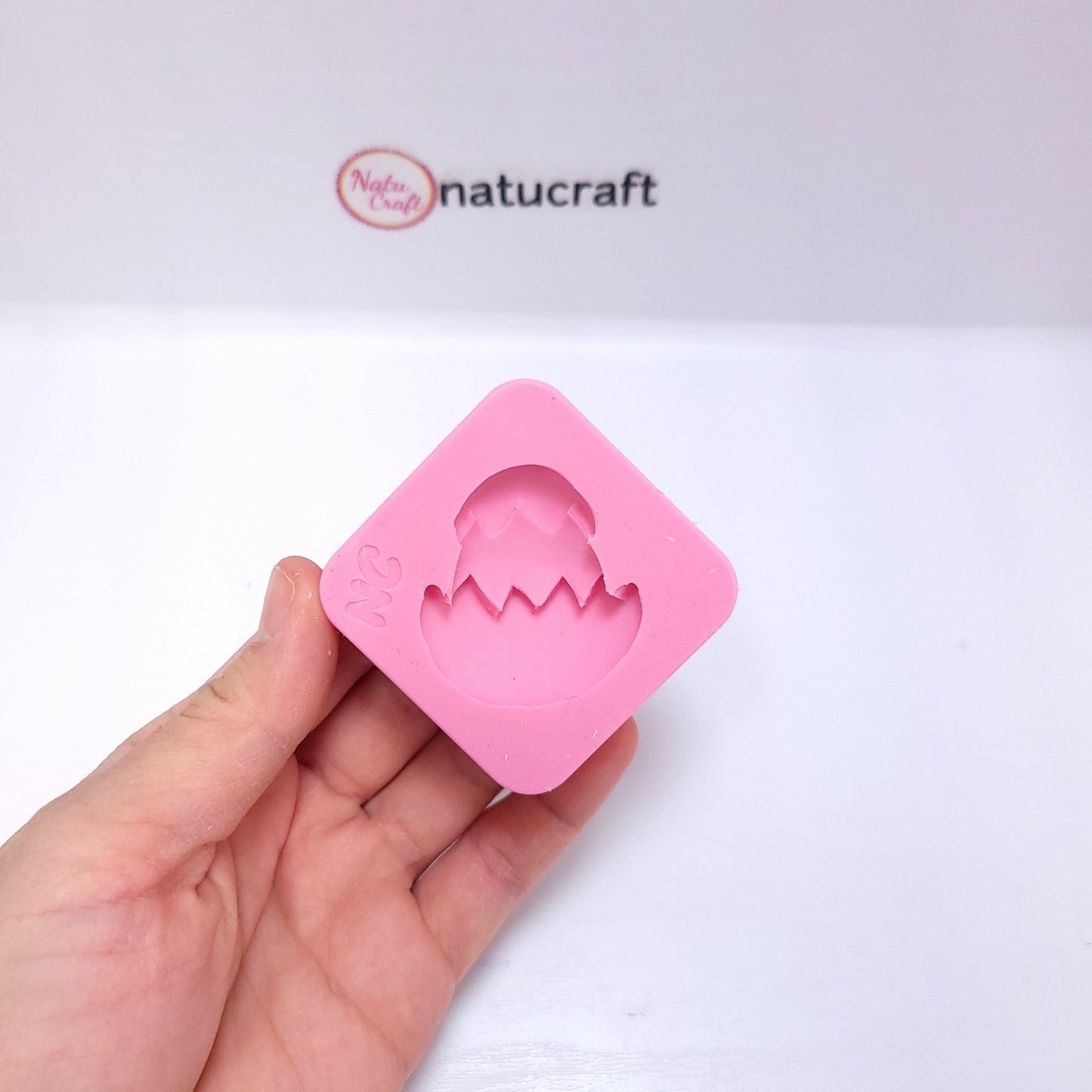 Cute Chick in Egg Silicone Mold for Cake Decorating Resin Clay Crafts MS839