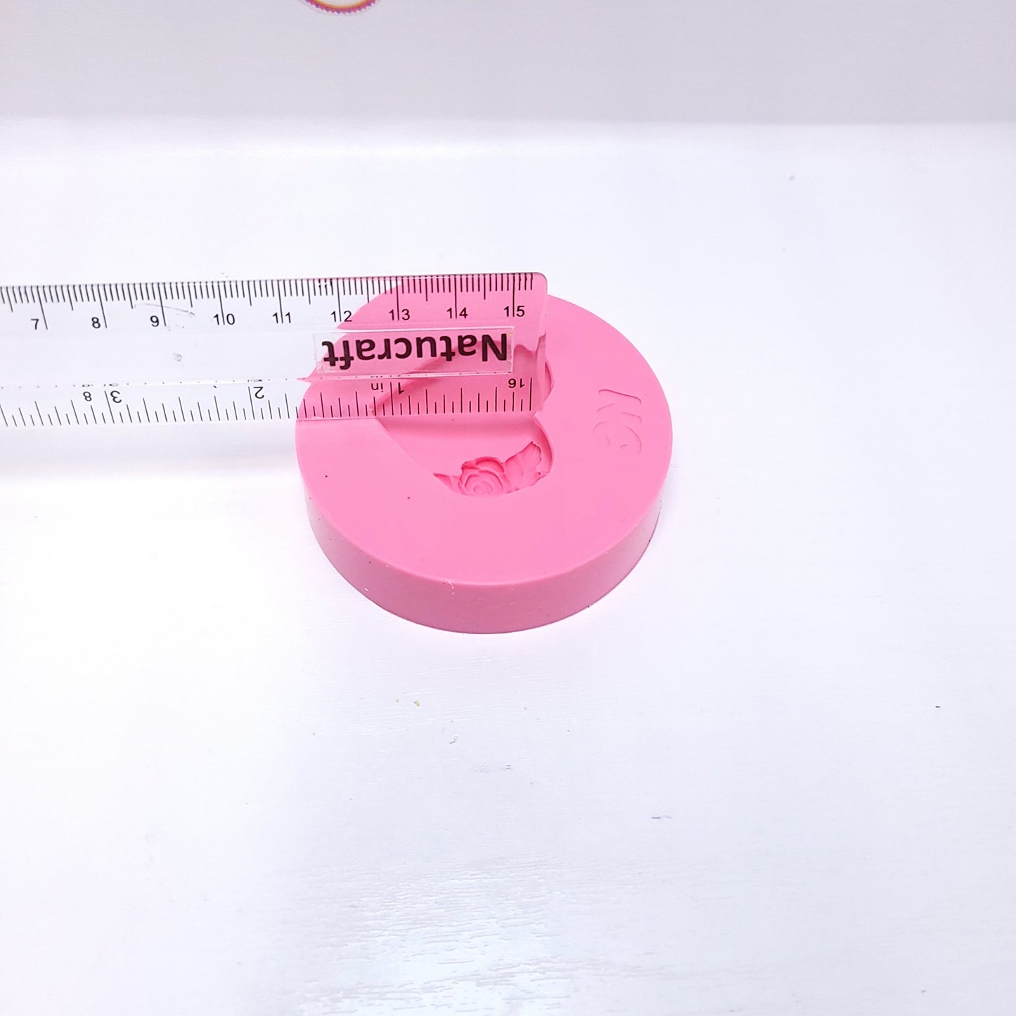 Rose Floral Heart Mothers Day Silicone Mold for Resin Clay Fondant