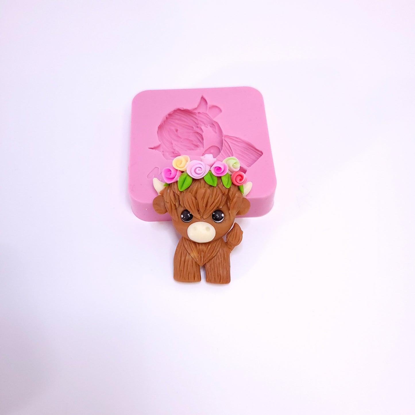 New highland cow highland cattle farm Multi Project Silicone Mold MS