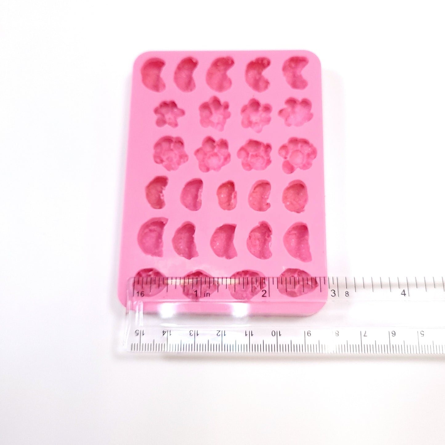 27 cavities Fruity Shape cereal silicone mold cereal silicone mold Realistic Flexible mold cereal lucky NC081