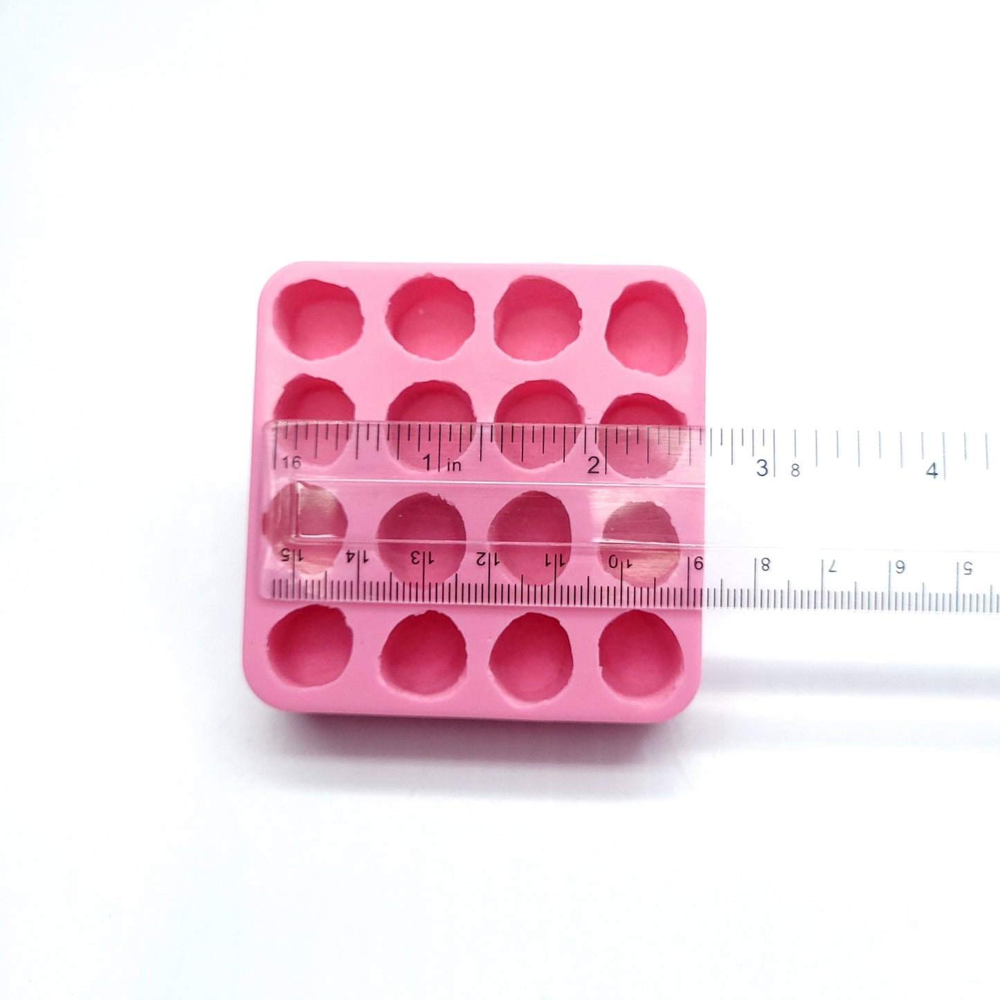 Mini Marshmallow Silicone Mold 16 cavities Wax mold Resin mold Soap mold Realistic Marshmallow Flexible mold NC039