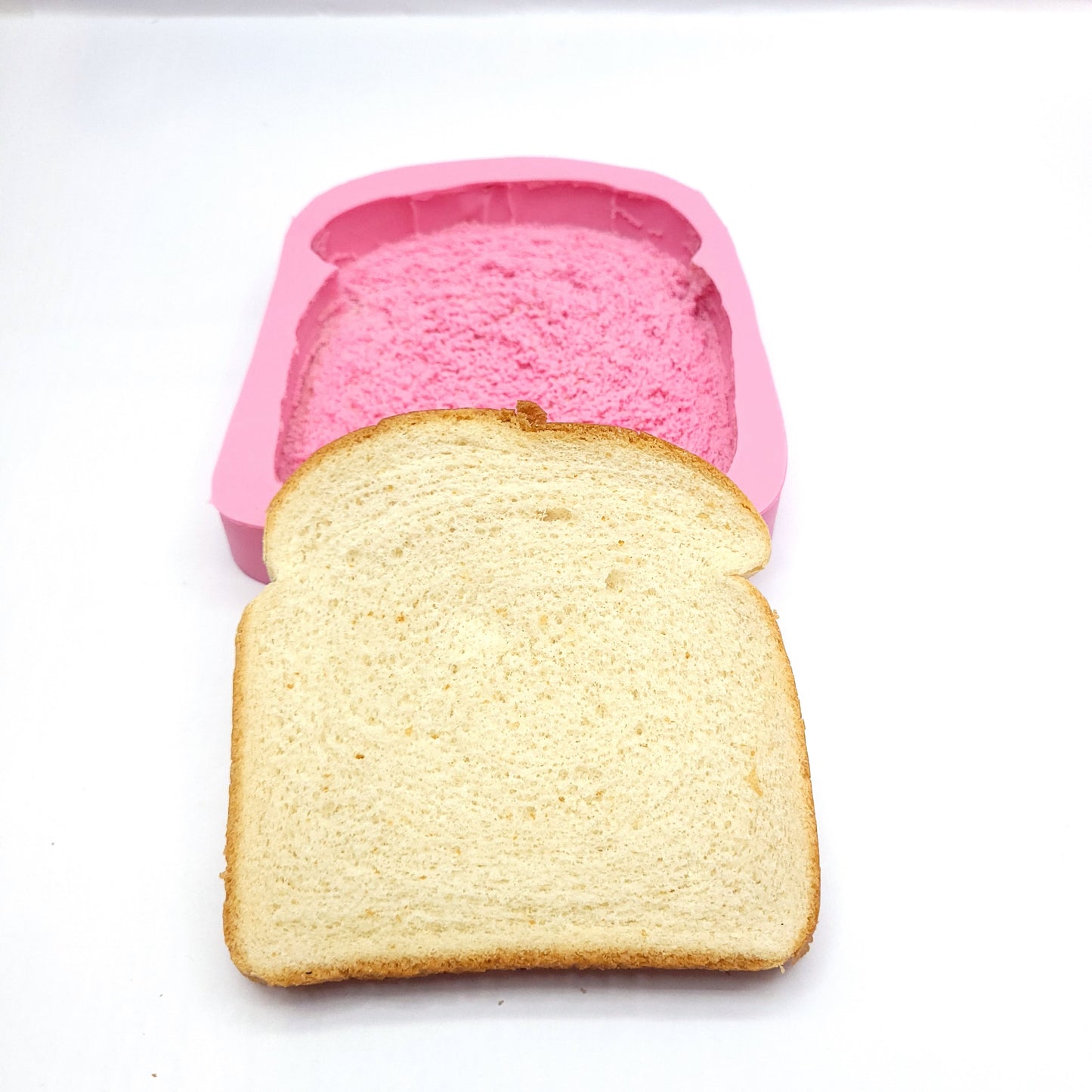 Toast Slice of bread silicone mold | Soap | Candle | Mold for Wax | Mold for Resin