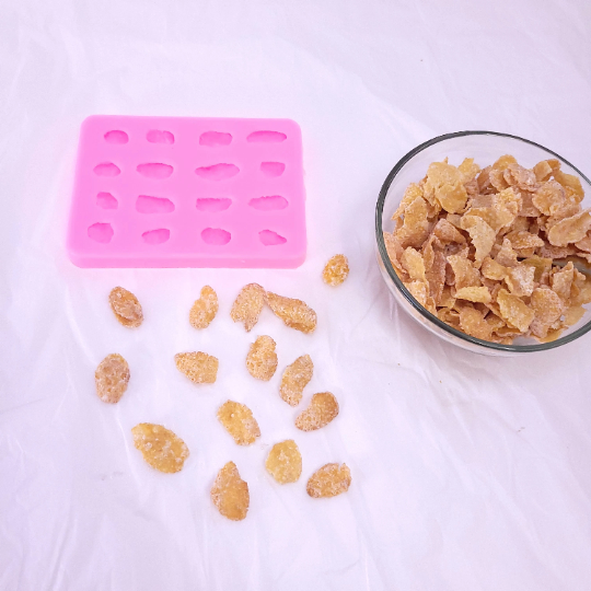 Cereal frosted flakes 16 cavities cereal mold | Soap | Candle | Mold for Wax | Mold for Resin NC077