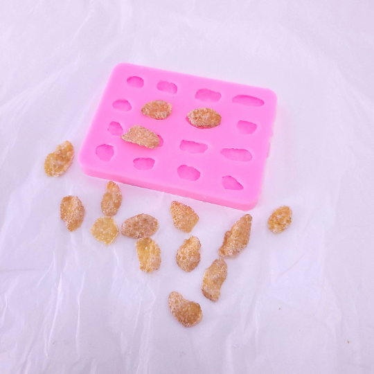 Cereal frosted flakes 16 cavities cereal mold | Soap | Candle | Mold for Wax | Mold for Resin NC077