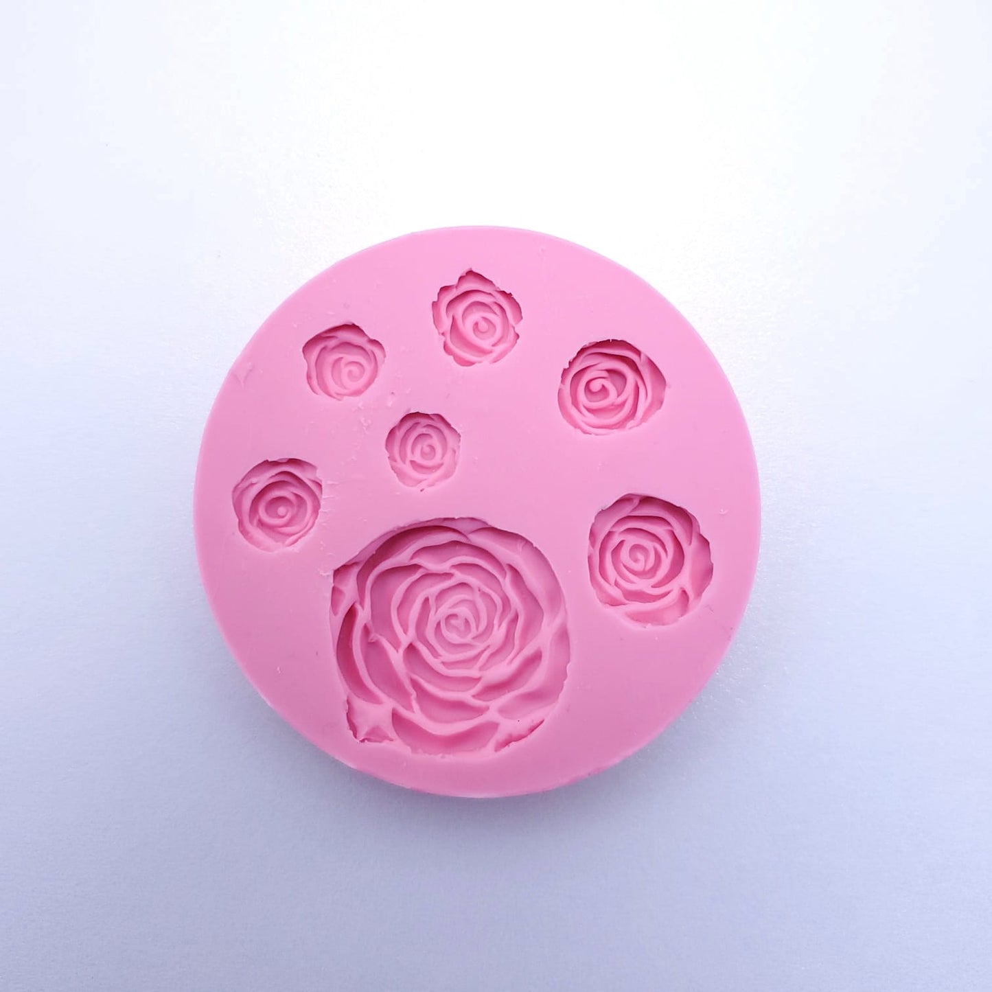 Multi-Size Roses Silicone Mold for Cake Decorating Resin Clay Fondant Crafts MS024
