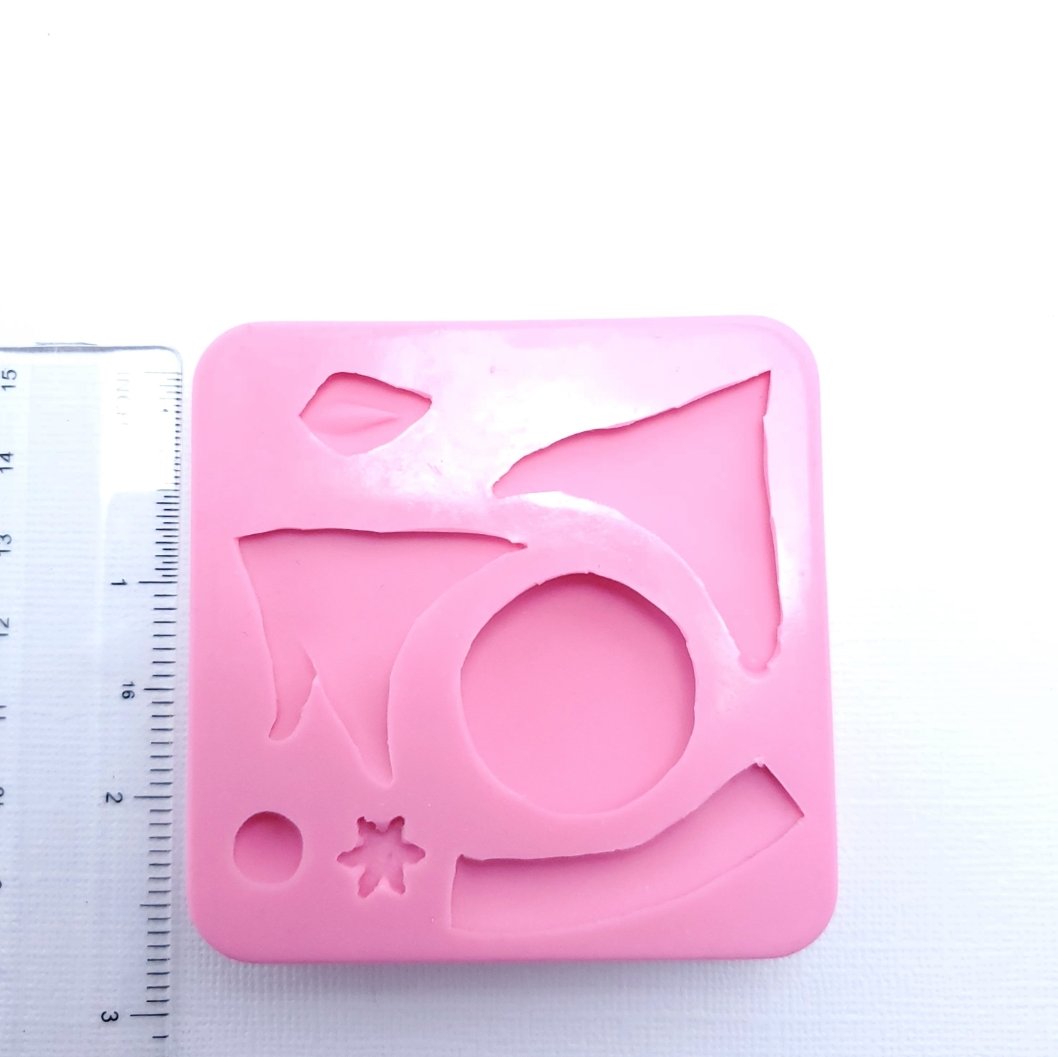 Elf Face Silicone Mold for Fondant, Polymer Clay, Resin and Miniatures