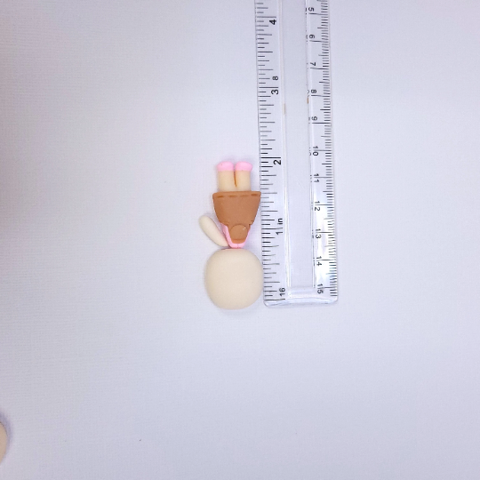 Tiny Doll Body & Head Multi-Project Silicone Mold for Miniatures MS878