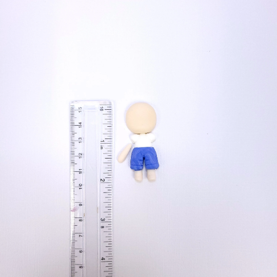 Tiny Doll Body With Pants Multi-Project Silicone Mold for Crafts MS881