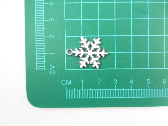Snowflake Silicone Mold for Resin, Fondant, Clay, Jewelry Making MS309