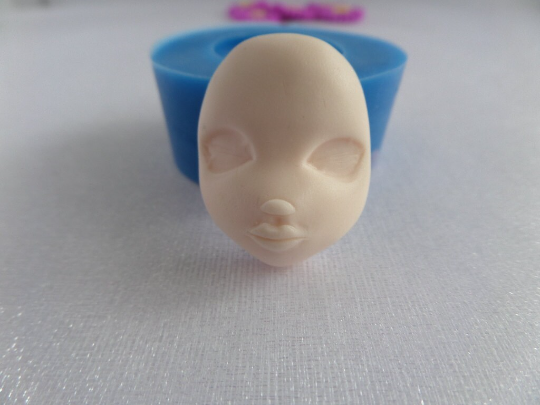 Doll Face Princess Silicone Mold for Miniature Crafts and Baking MS314