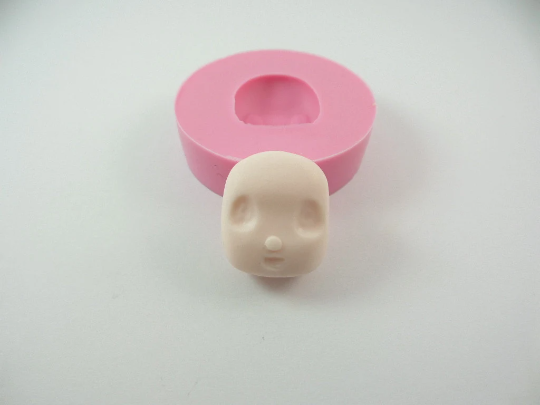 Baby Face Silicone Mold for Miniatures | Multi-Project Mold MS330