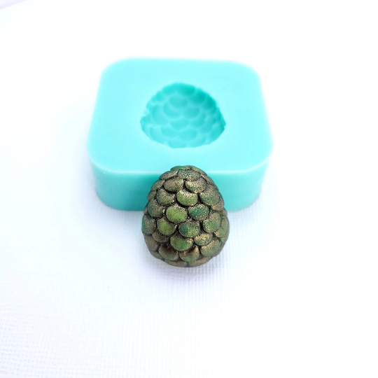 Dragon Egg Silicone Mold for Resin Clay Fondant Candy and Jewelry Making