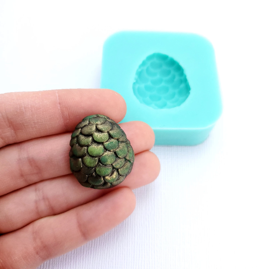 Dragon Egg Silicone Mold for Resin Clay Fondant Candy and Jewelry Making