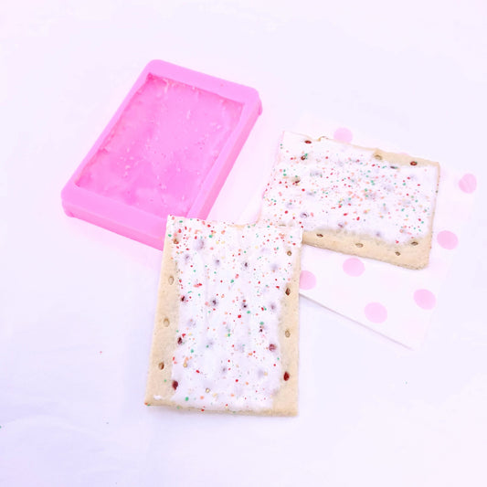 Pop cake tart mold, cookie Soap and Candle Mold, Wax melts silicone mold,  Mold for Resin NC087