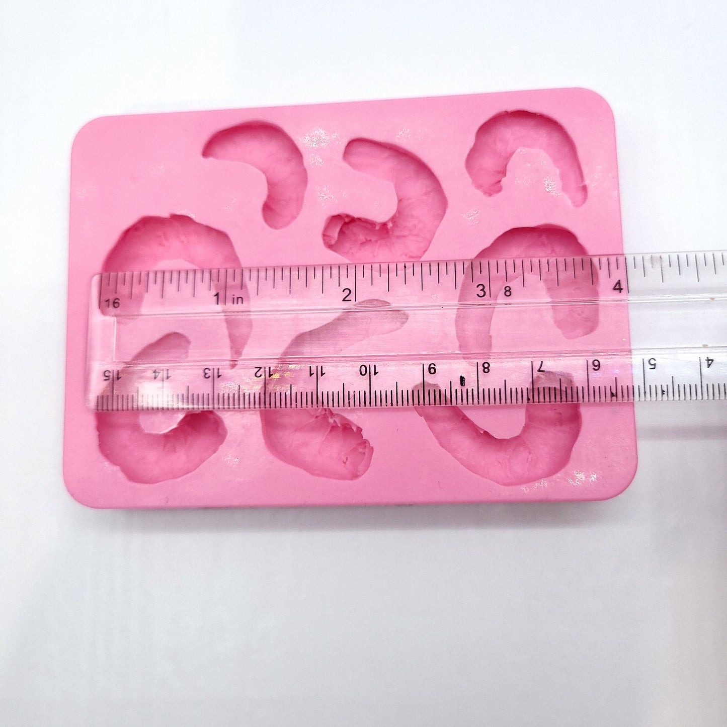 Shrimp silicone mold, Seafood shrimp silicone mold, candle and soap shrimp mold, fake food shrimp resin mold NC053