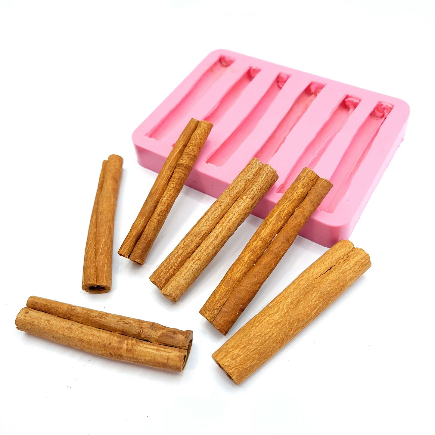 Real Cinnamon sticks wax melts mold 6 cavities fondant molds, Soap Making, Candle making, Mold for Wax , Mold for Resin, wax melts NC055