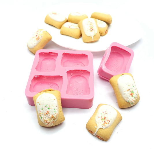 Mini tarts Pop cake tarts cookie mold, Soap and Candle mold, Mold for Wax melts, Mold for Resin